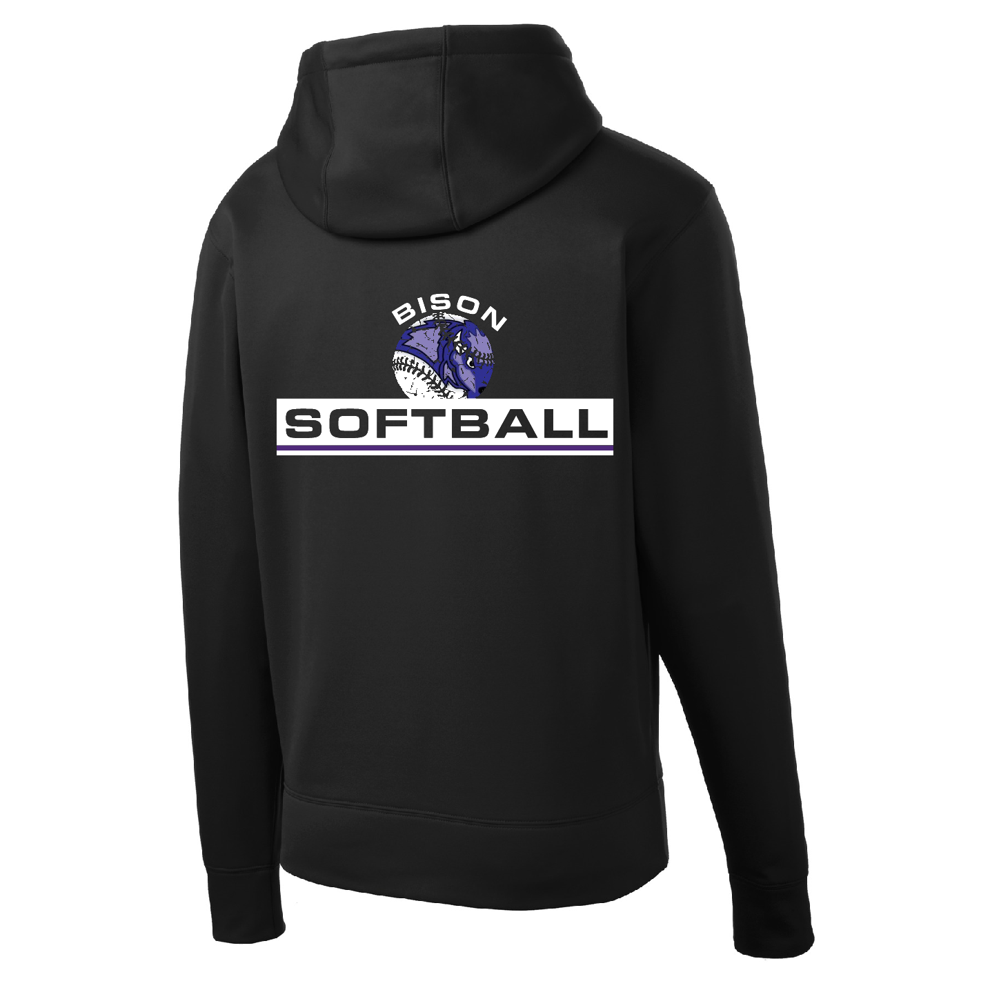 Sport Tek Bison Softball Full Zip