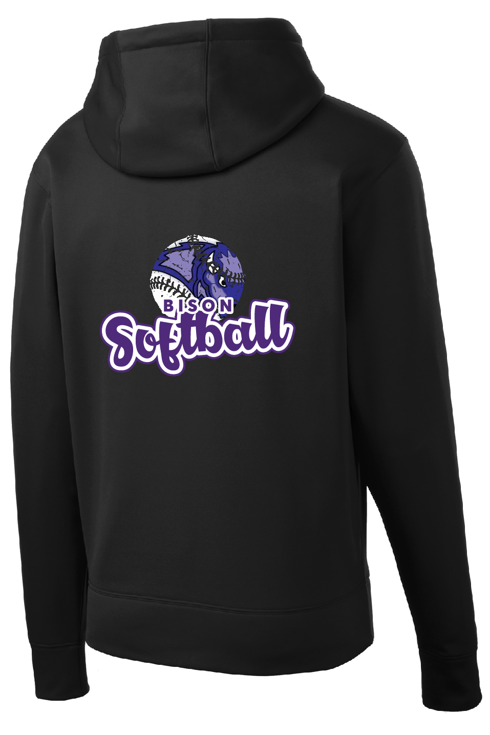 Sport Tek Bison Softball Full Zip