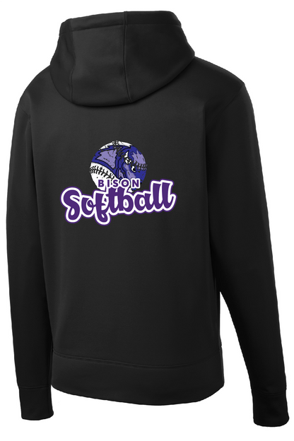 Sport Tek Bison Softball Full Zip