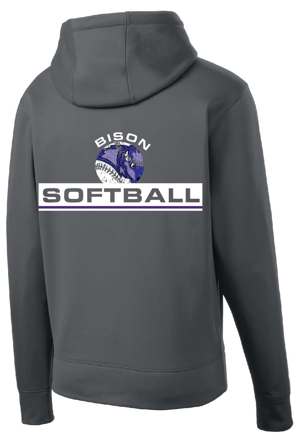 Sport Tek Bison Softball Full Zip