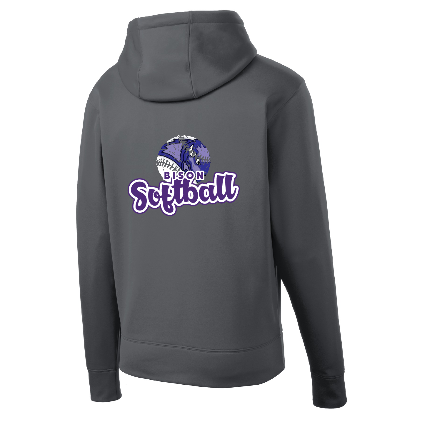 Sport Tek Bison Softball Full Zip