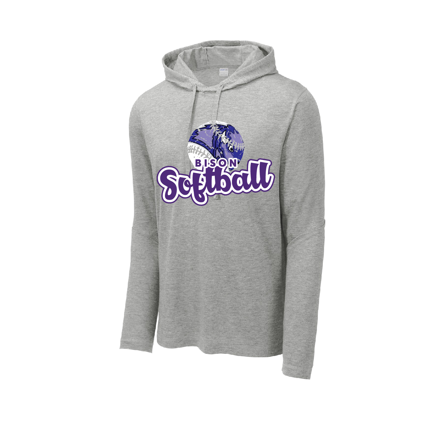 Sport Tek Long Sleeve T-Bison Softball